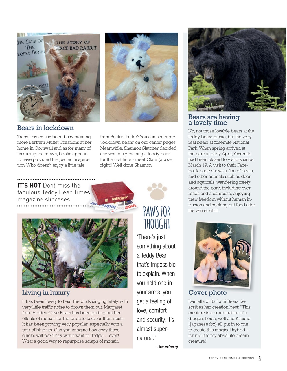 Teddy Bear Times Preview Pages