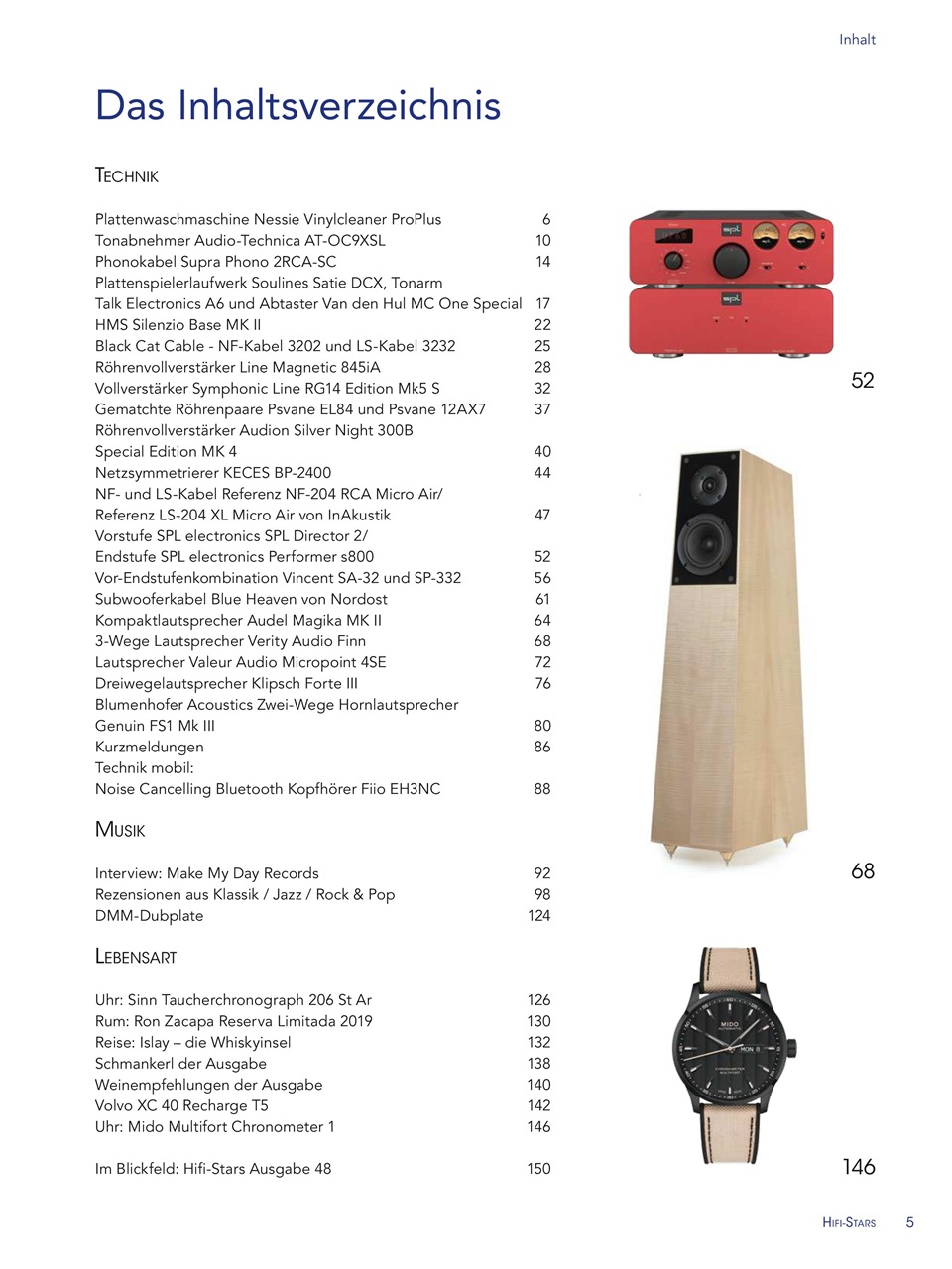 HiFi Stars Magazin Preview Pages