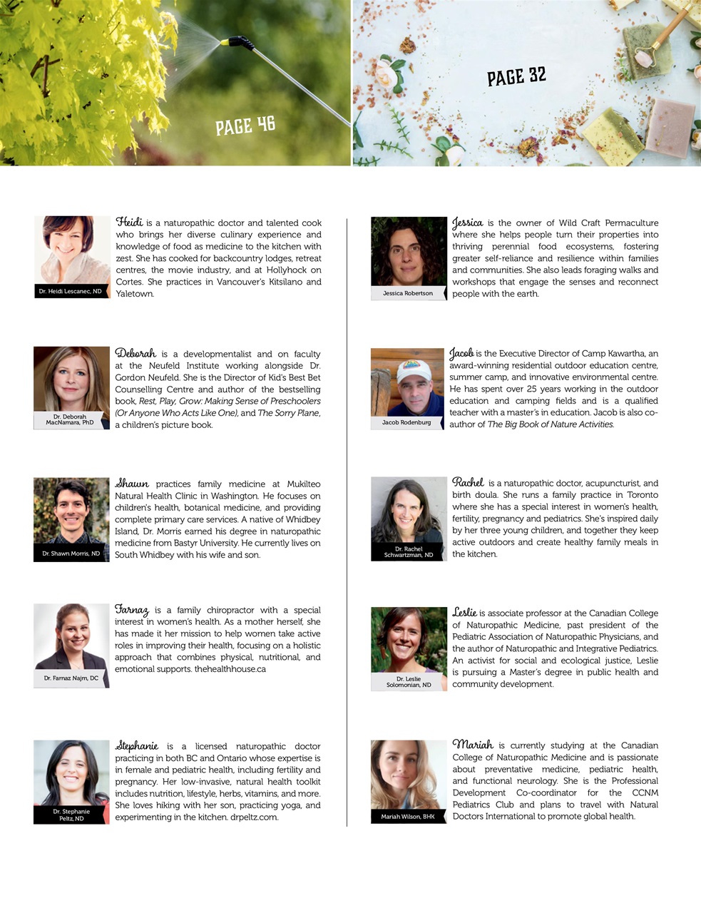 Ecoparent Magazine Preview Pages