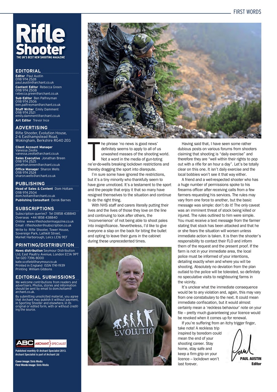 Rifle Shooter Preview Pages