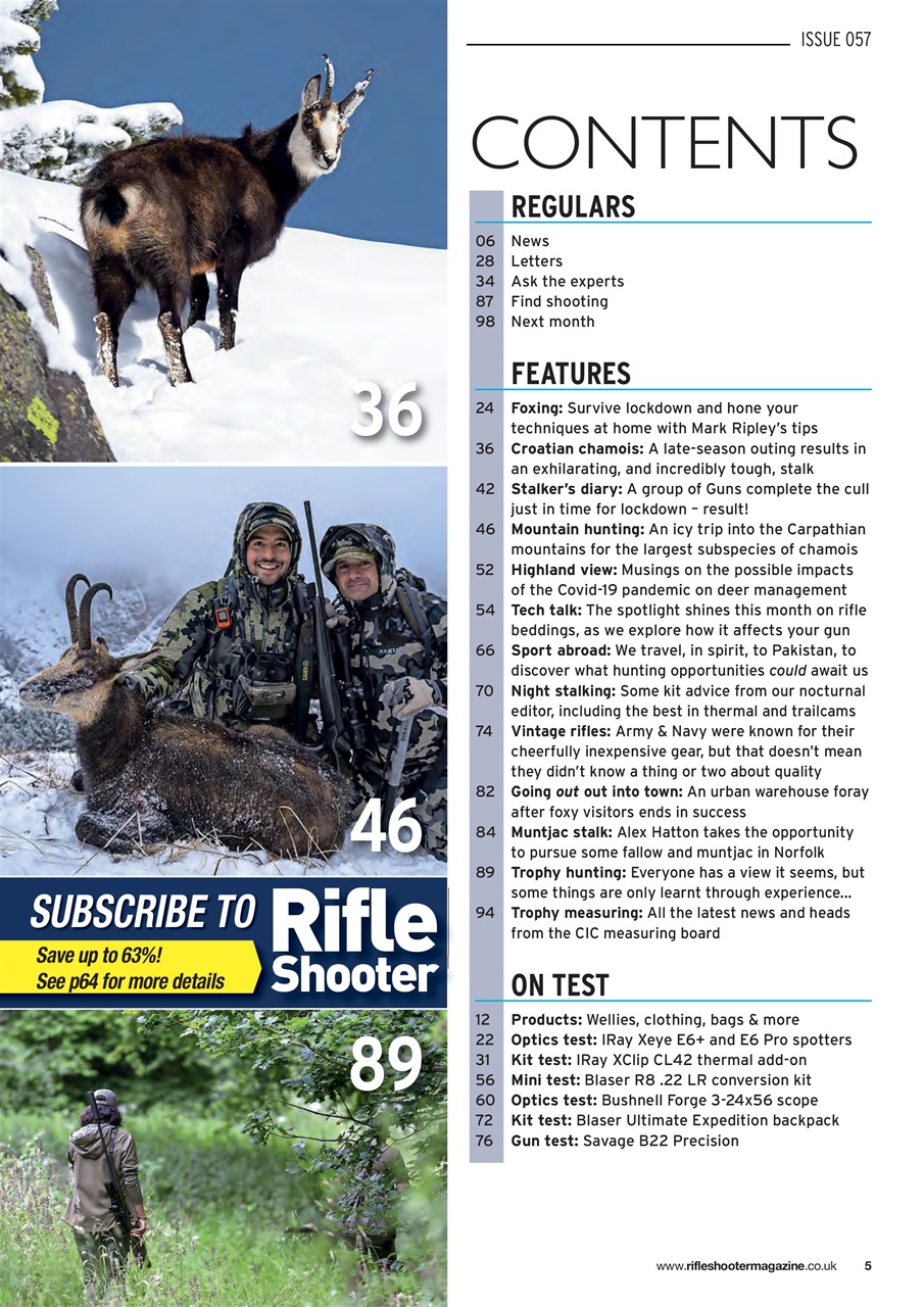 Rifle Shooter Preview Pages