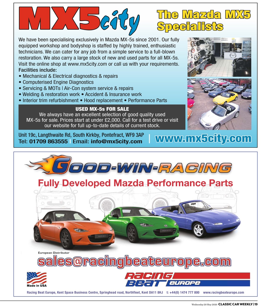 Classic Car Weekly Preview Pages