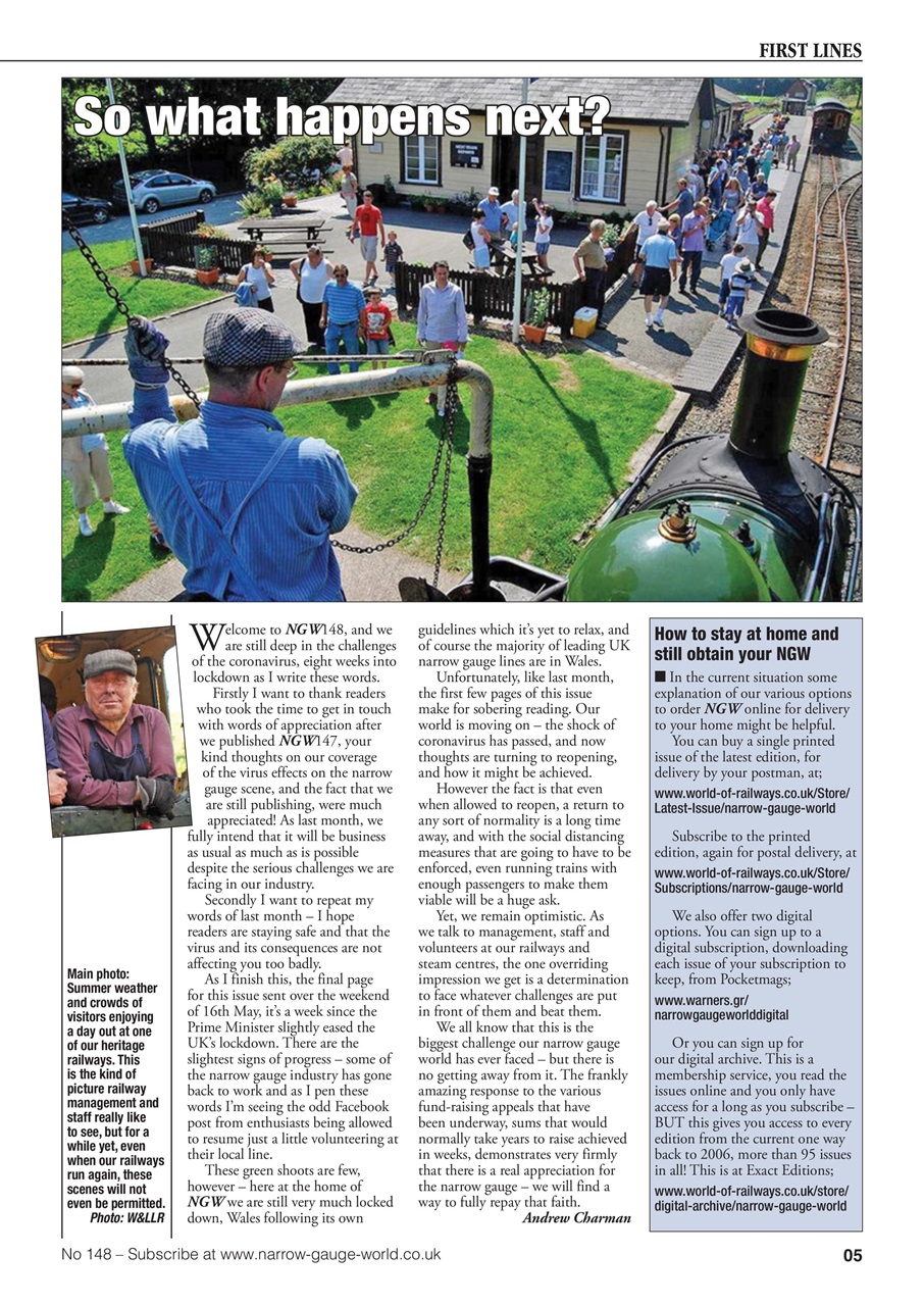 Narrow Gauge World Preview Pages