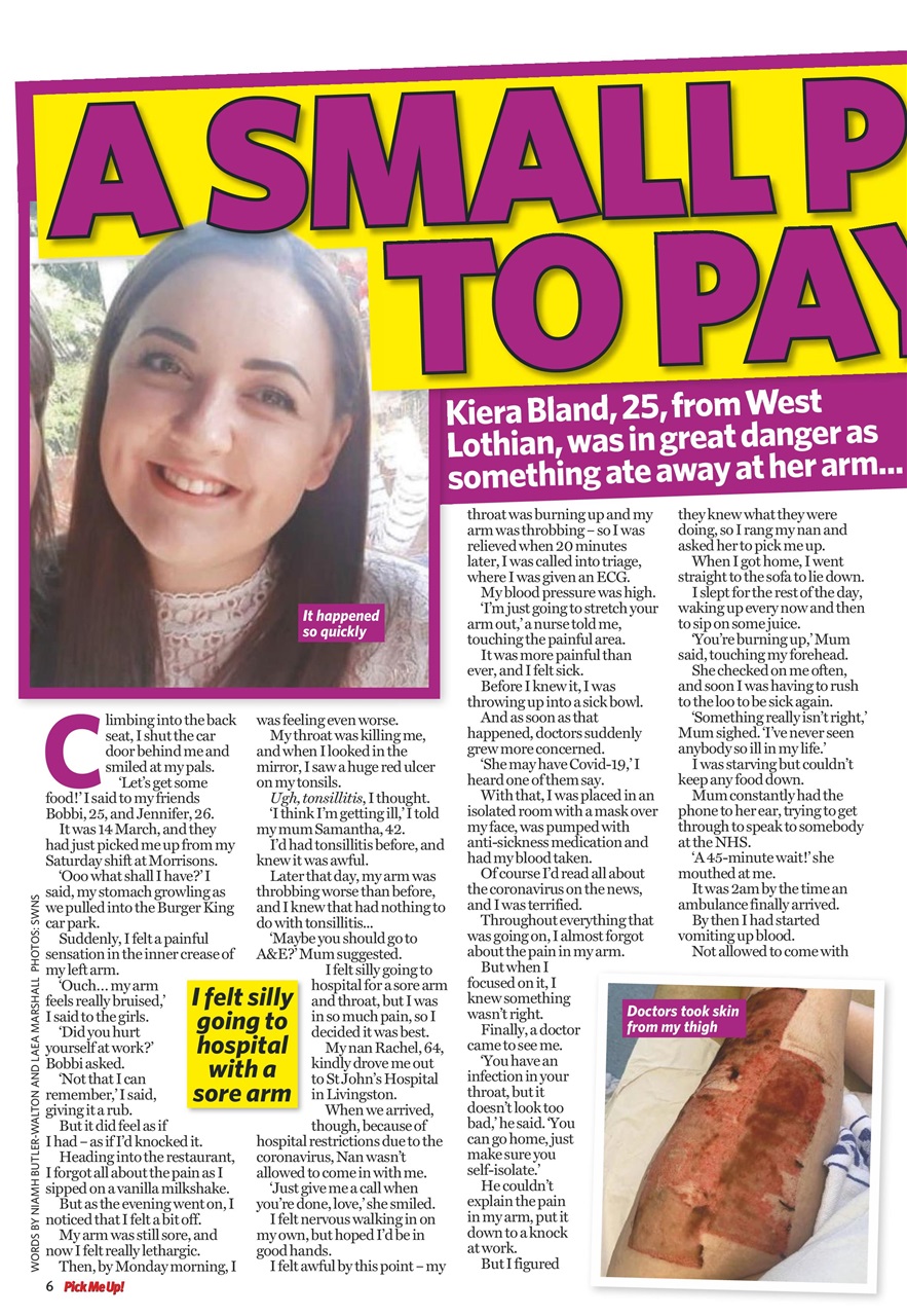 Pick Me Up Preview Pages