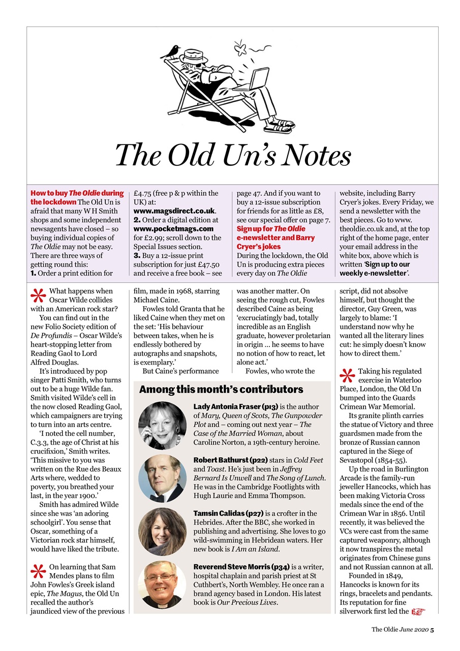 The Oldie Preview Pages