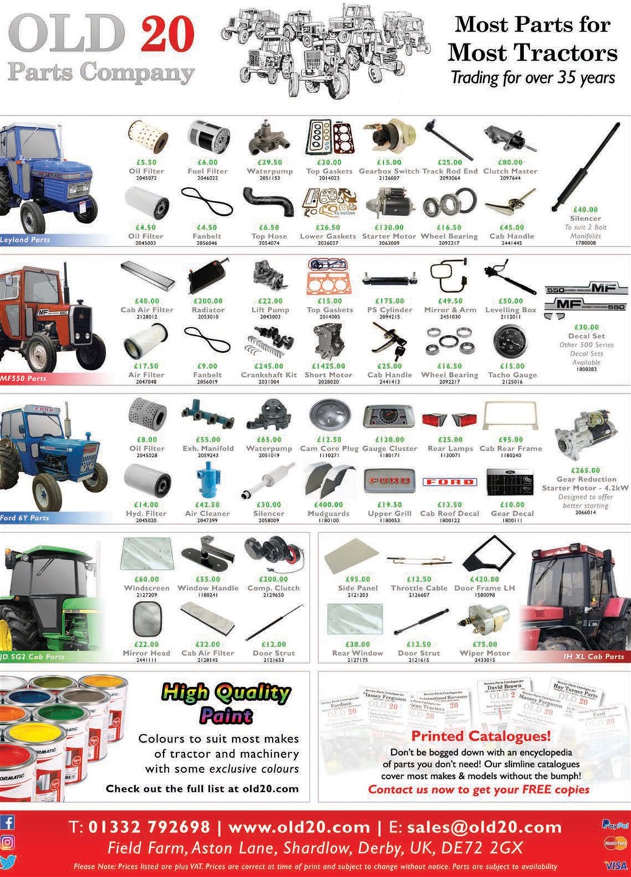 Tractor & Farming Heritage Magazine Preview Pages