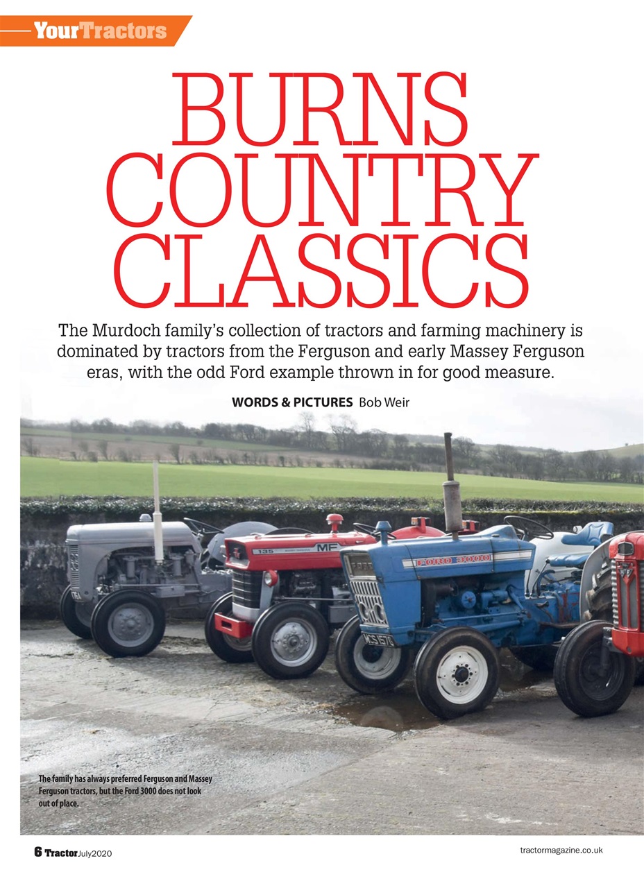 Tractor & Farming Heritage Magazine Preview Pages