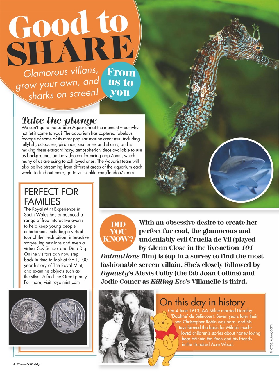 Woman's Weekly Preview Pages