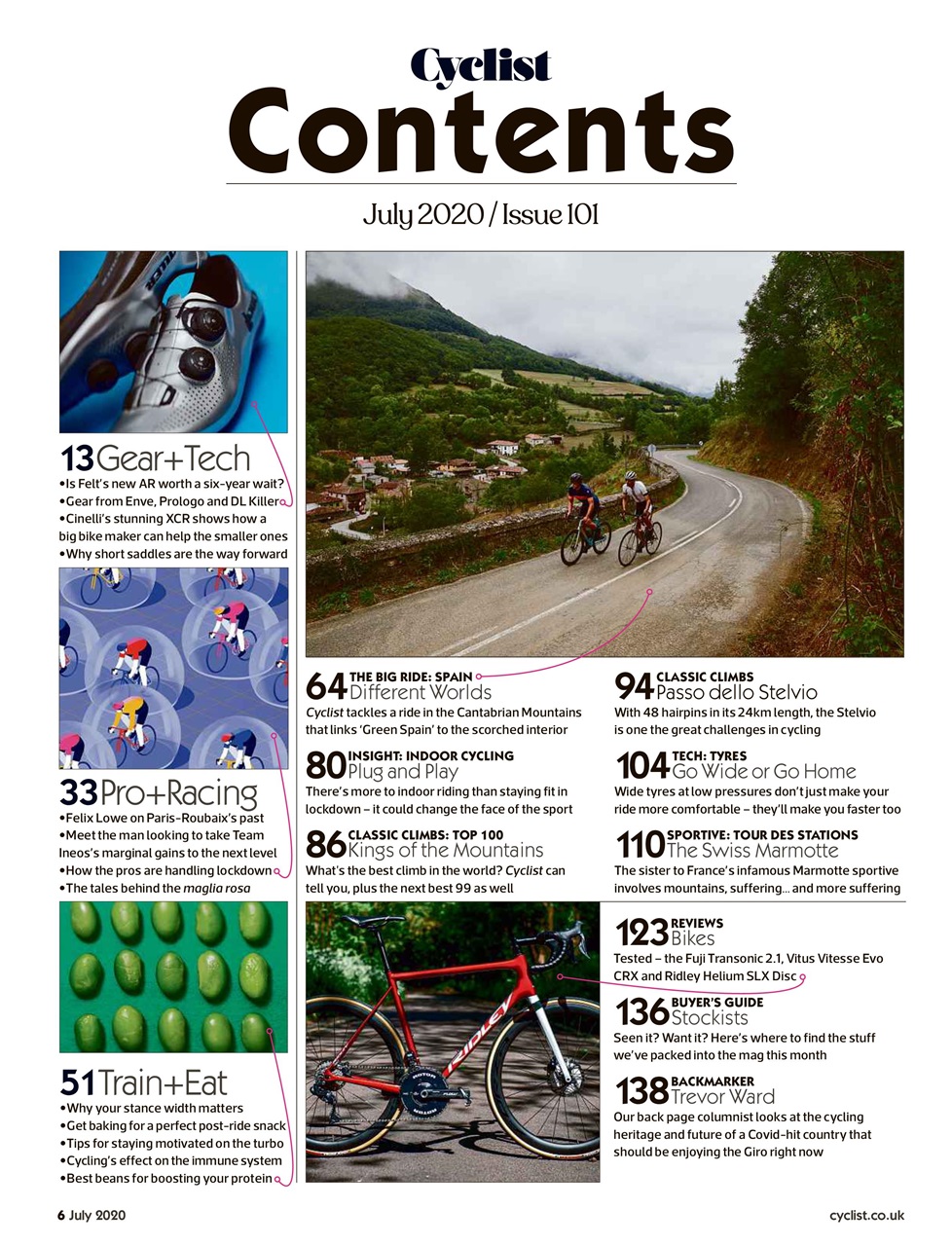 Cyclist Preview Pages