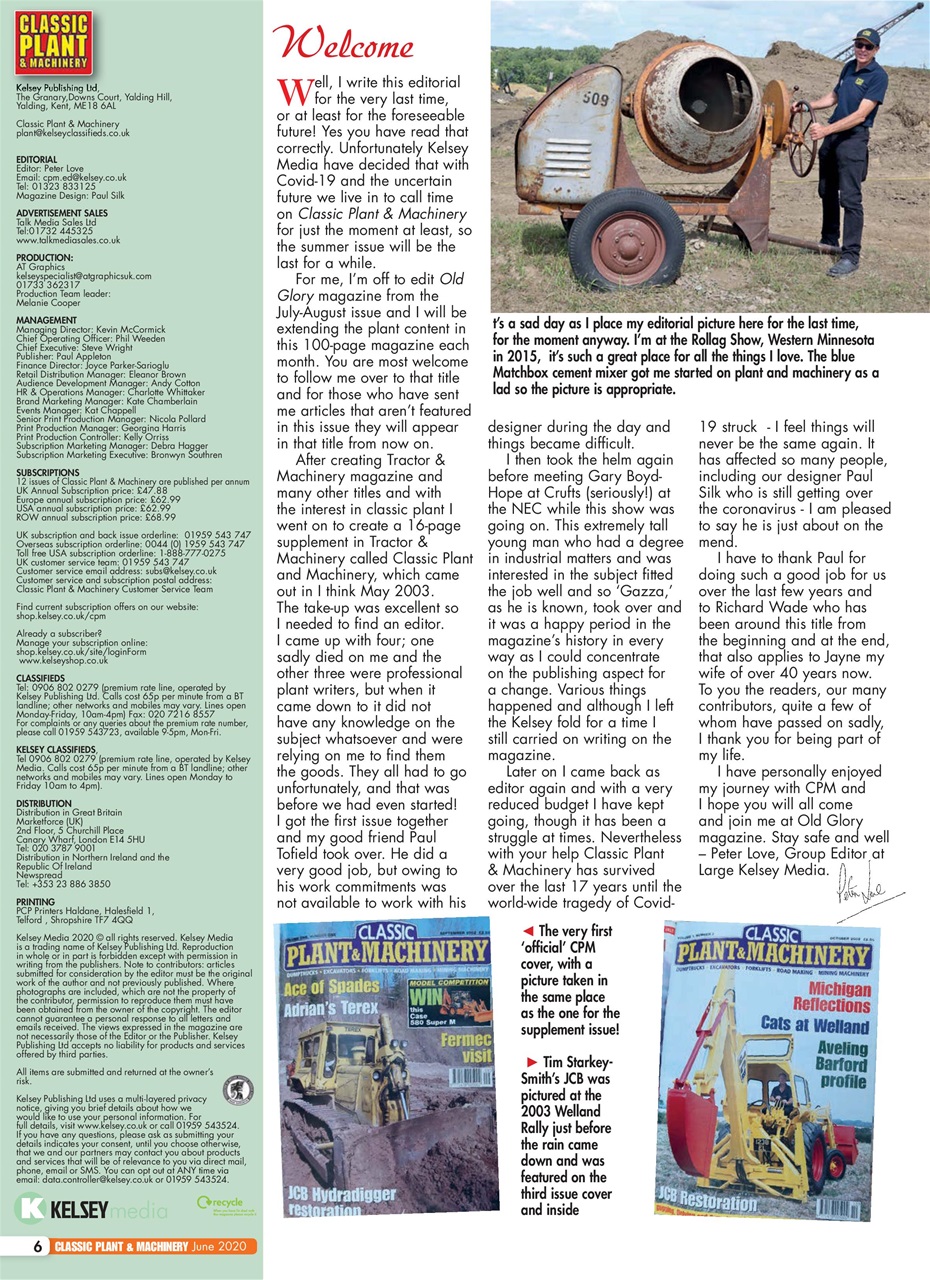 Classic Plant & Machinery Preview Pages