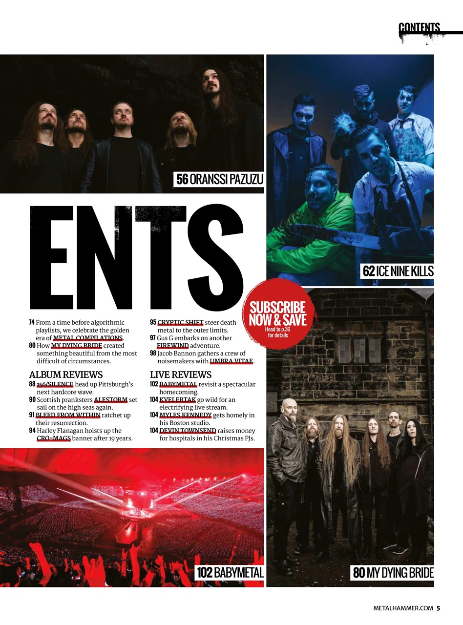 Metal Hammer Preview Pages