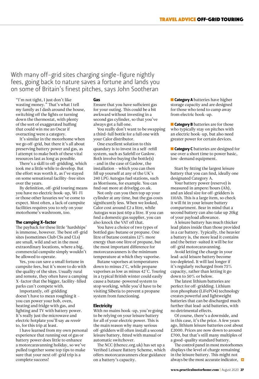 Practical Motorhome Preview Pages