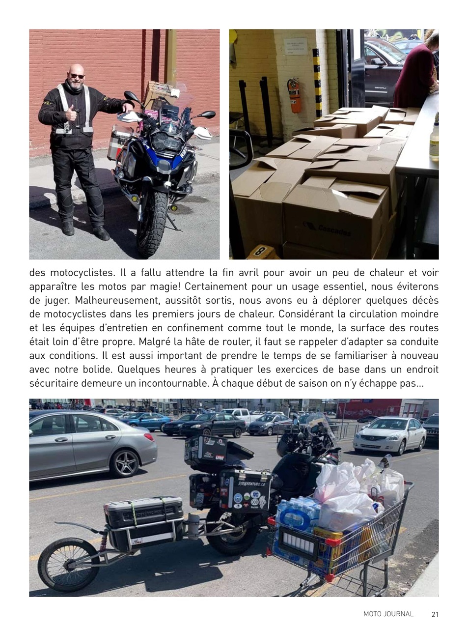 Moto Journal Preview Pages