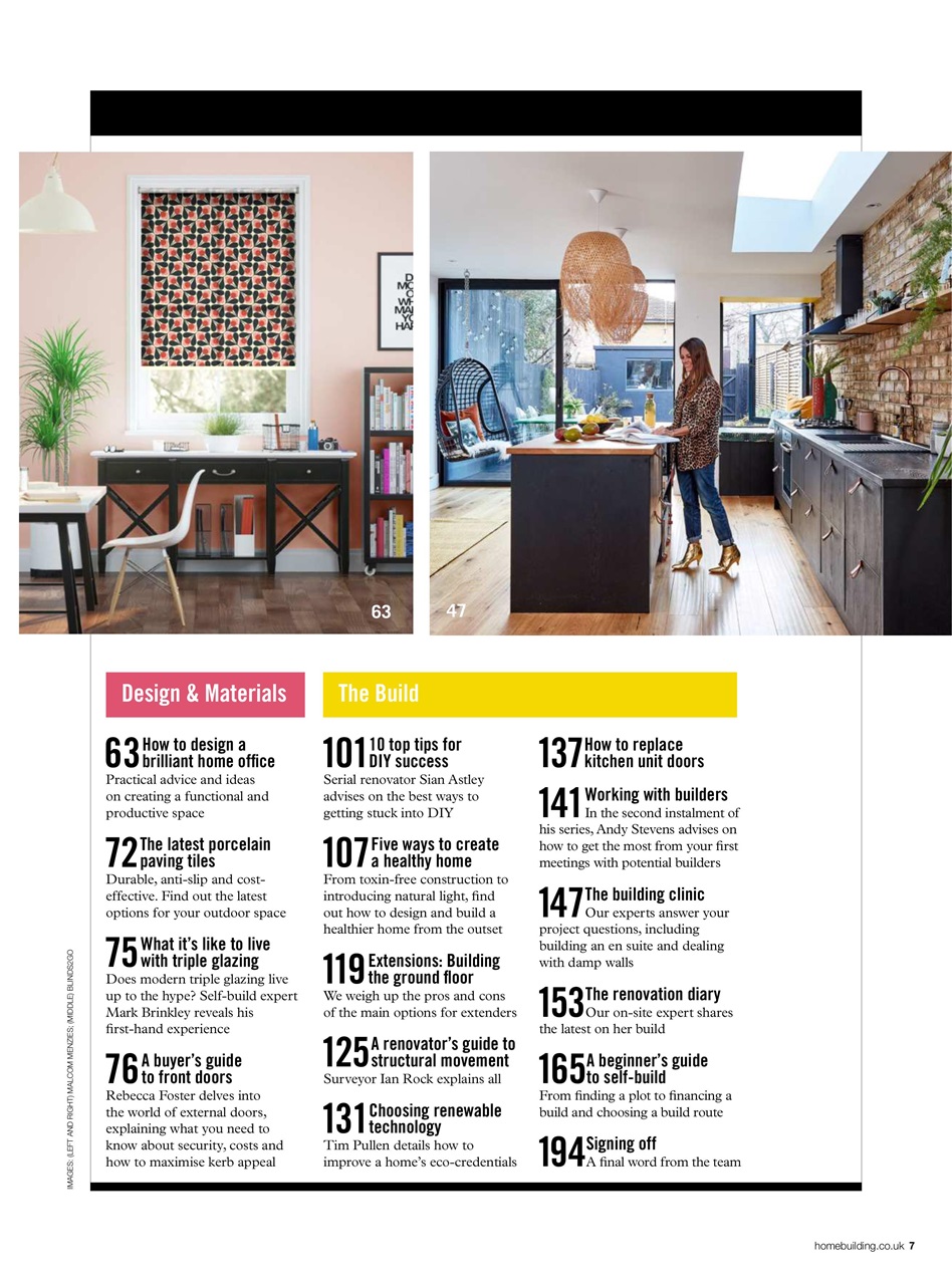 Homebuilding & Renovating Magazine Preview Pages