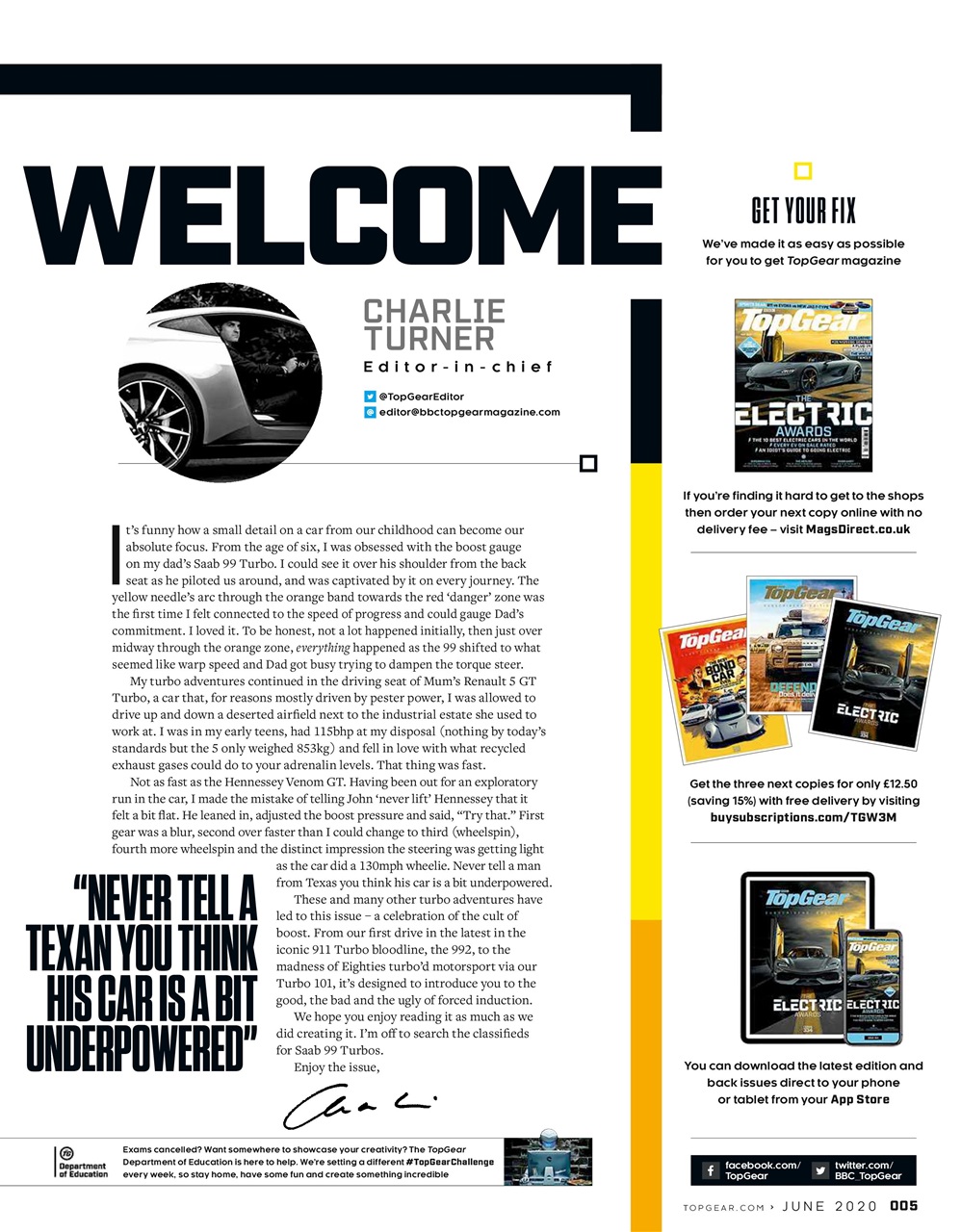 BBC Top Gear Magazine Preview Pages