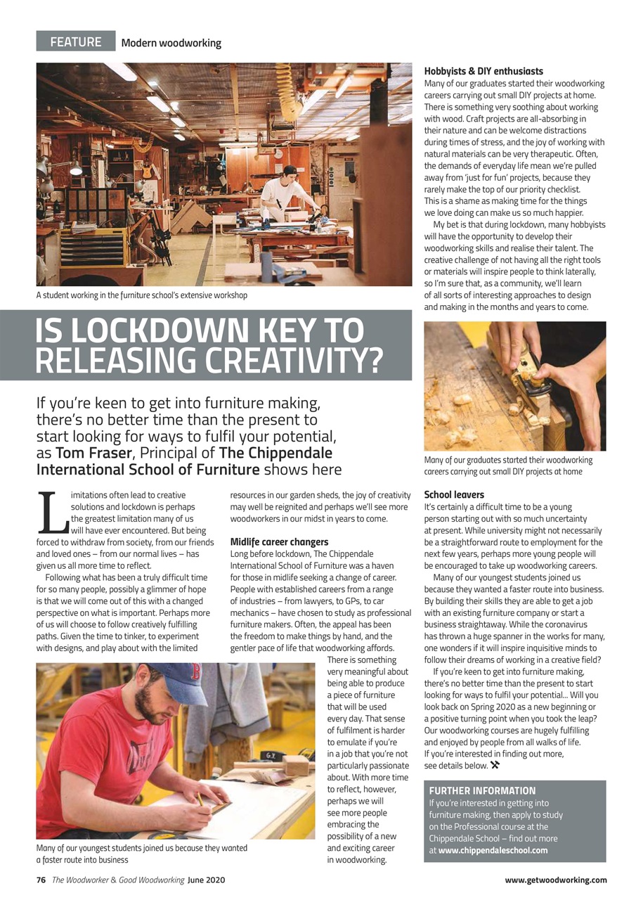 The Woodworker Magazine Preview Pages