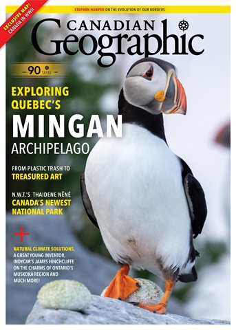 Canadian Geographic issue July/August 2020