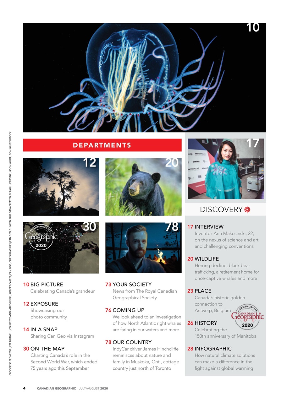 Canadian Geographic Preview Pages
