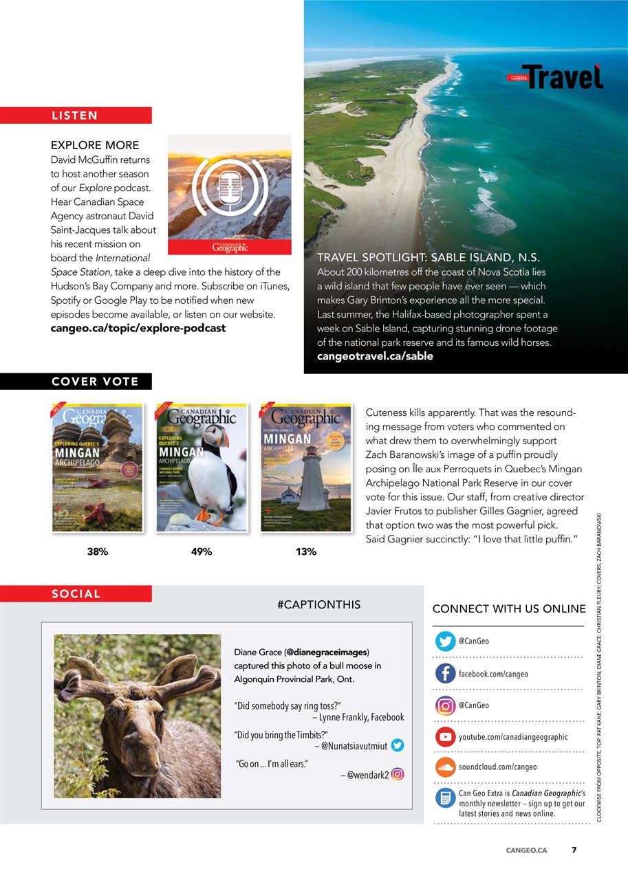 Canadian Geographic Preview Pages