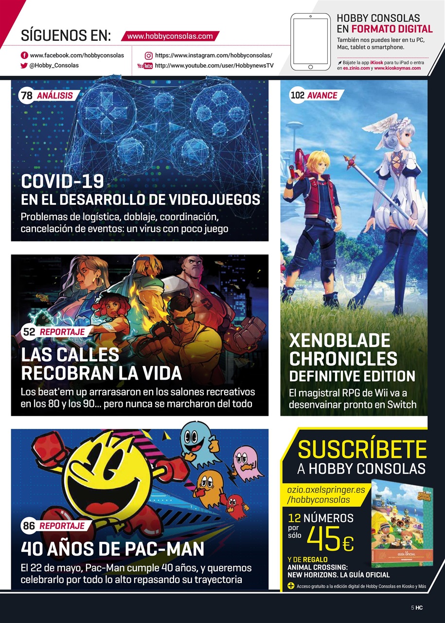 Hobby Consolas Preview Pages