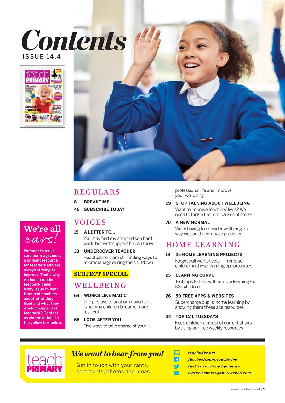 Teach Primary Preview Pages