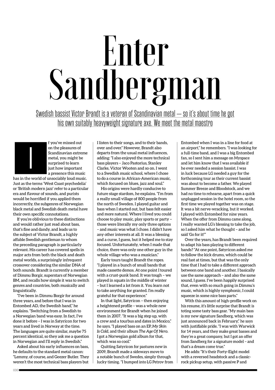 Bass Player UK Preview Pages