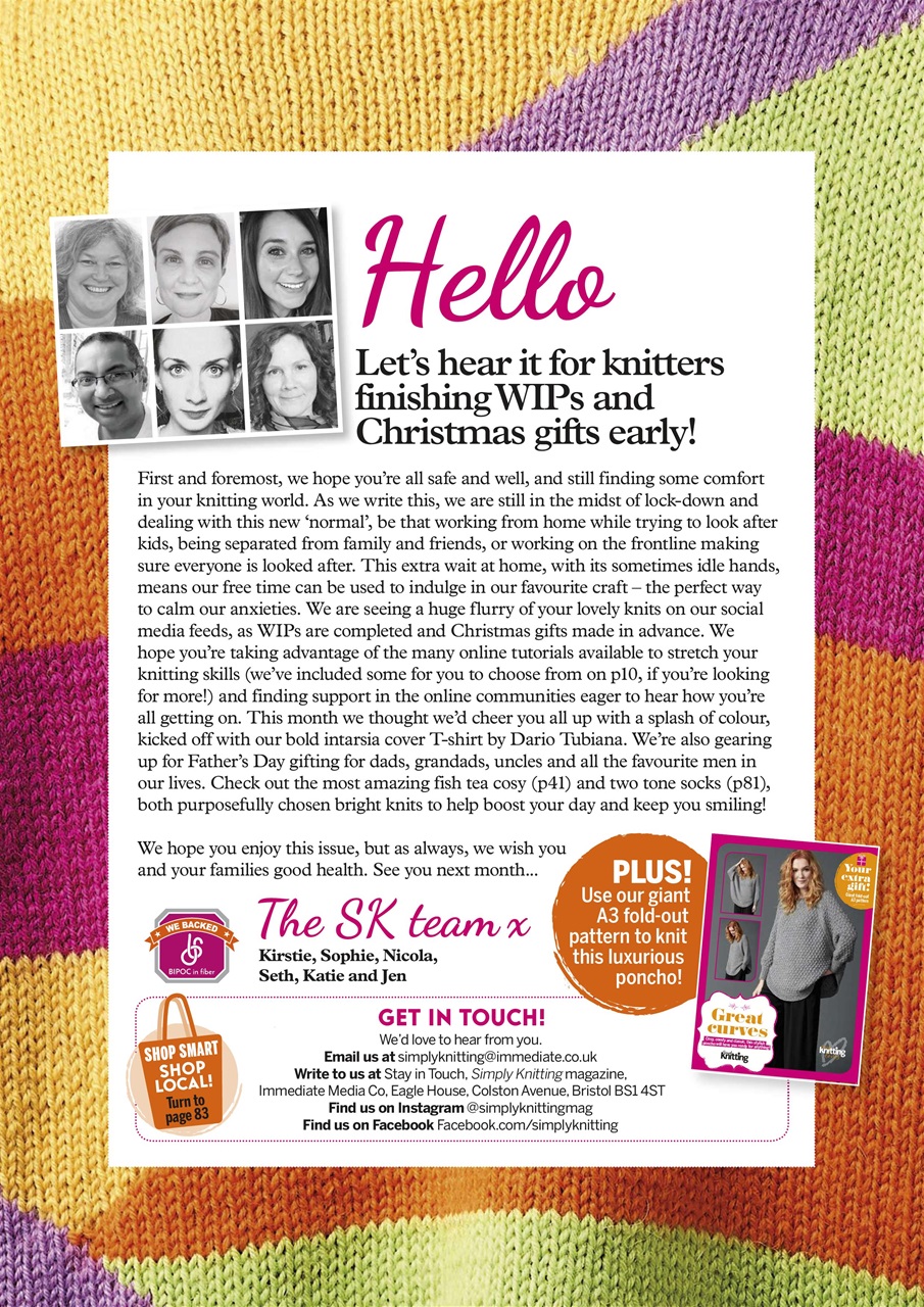 Simply Knitting Preview Pages