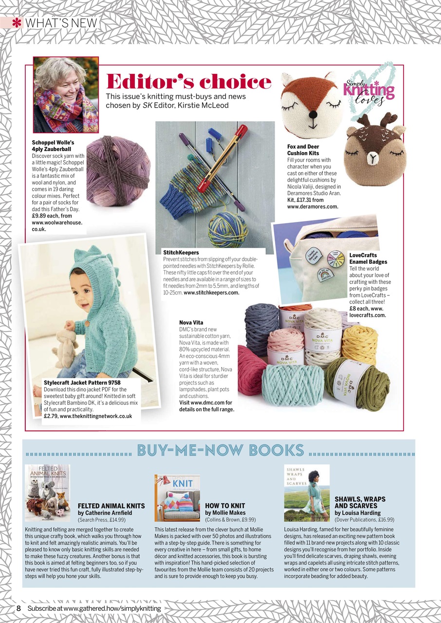 Simply Knitting Preview Pages