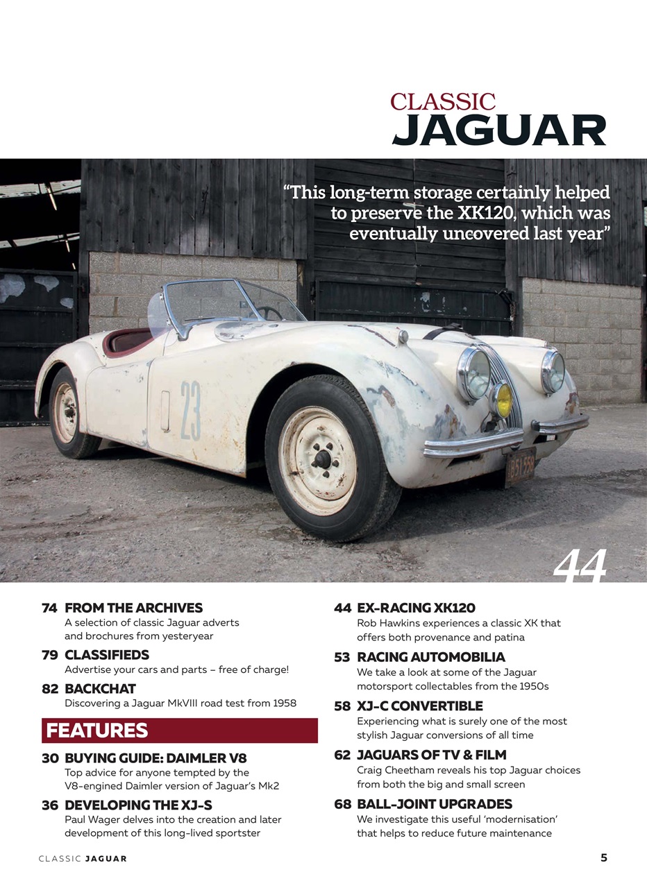 Classic Jaguar Preview Pages