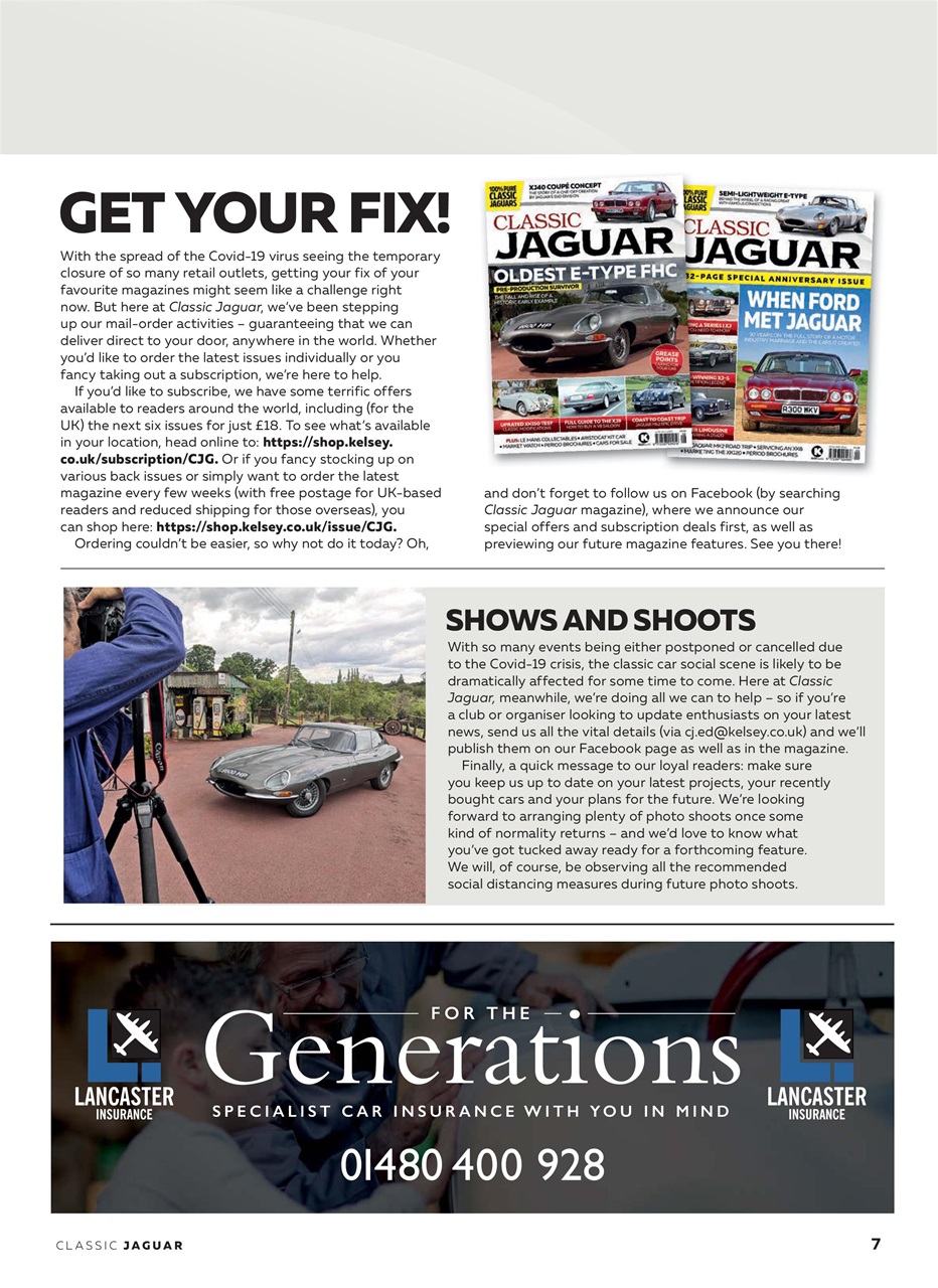 Classic Jaguar Preview Pages