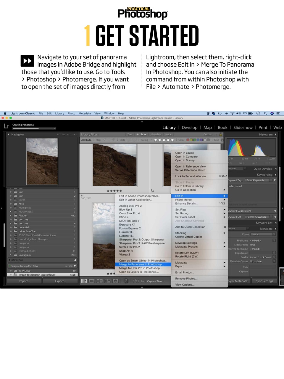Practical Photoshop Preview Pages