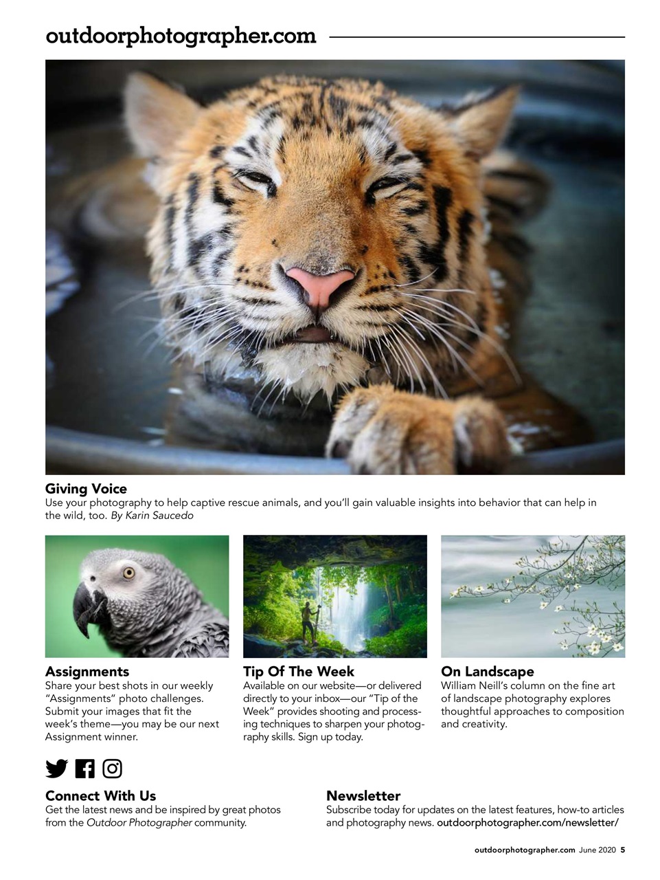 Outdoor Photographer Preview Pages