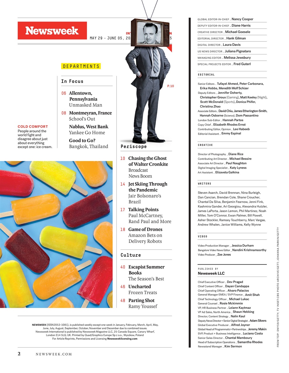 Newsweek International Preview Pages