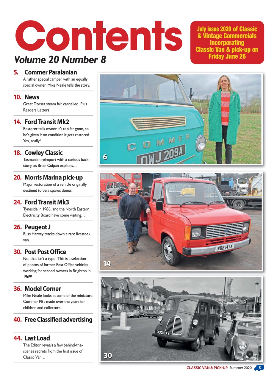 Classic Van & Pick-up Preview Pages