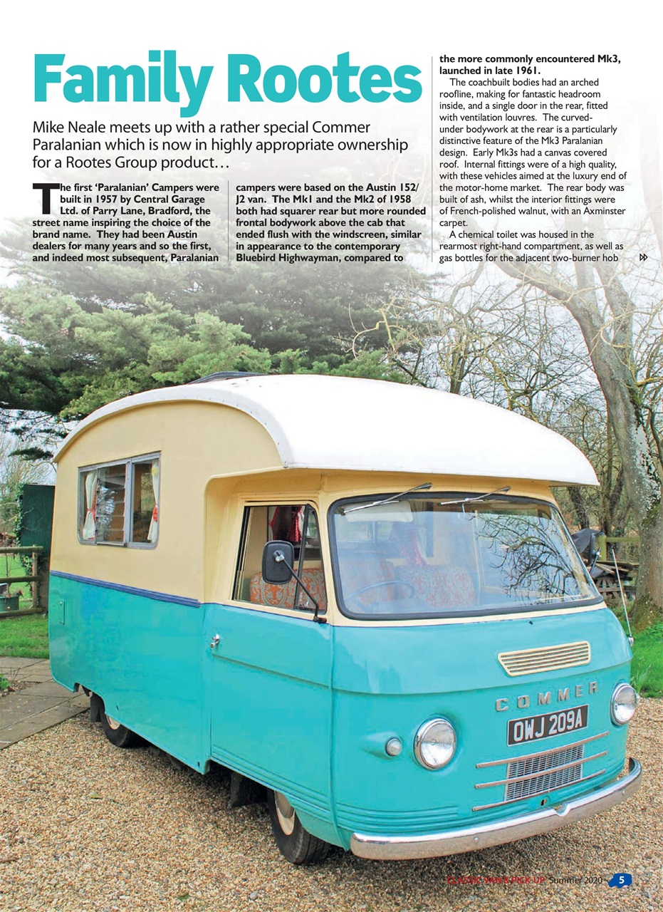 Classic Van & Pick-up Preview Pages