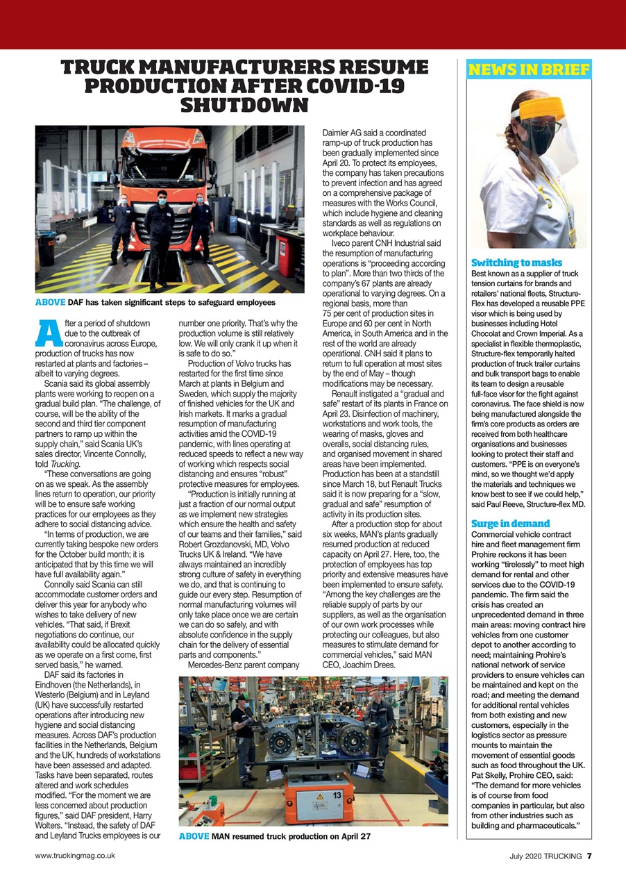 Trucking Magazine Preview Pages