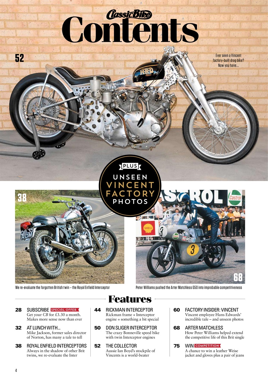 Classic Bike Preview Pages