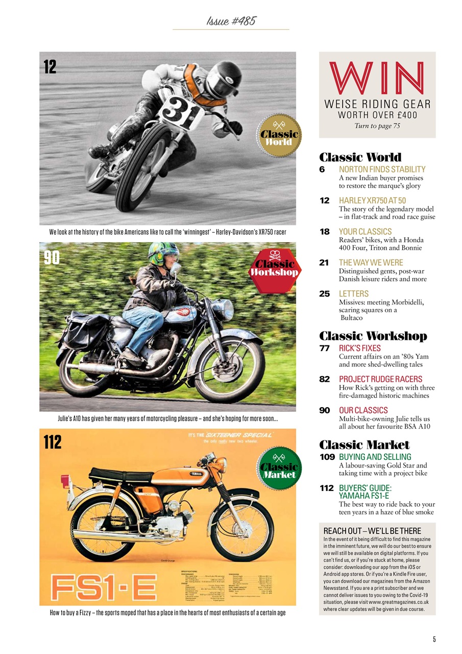 Classic Bike Preview Pages