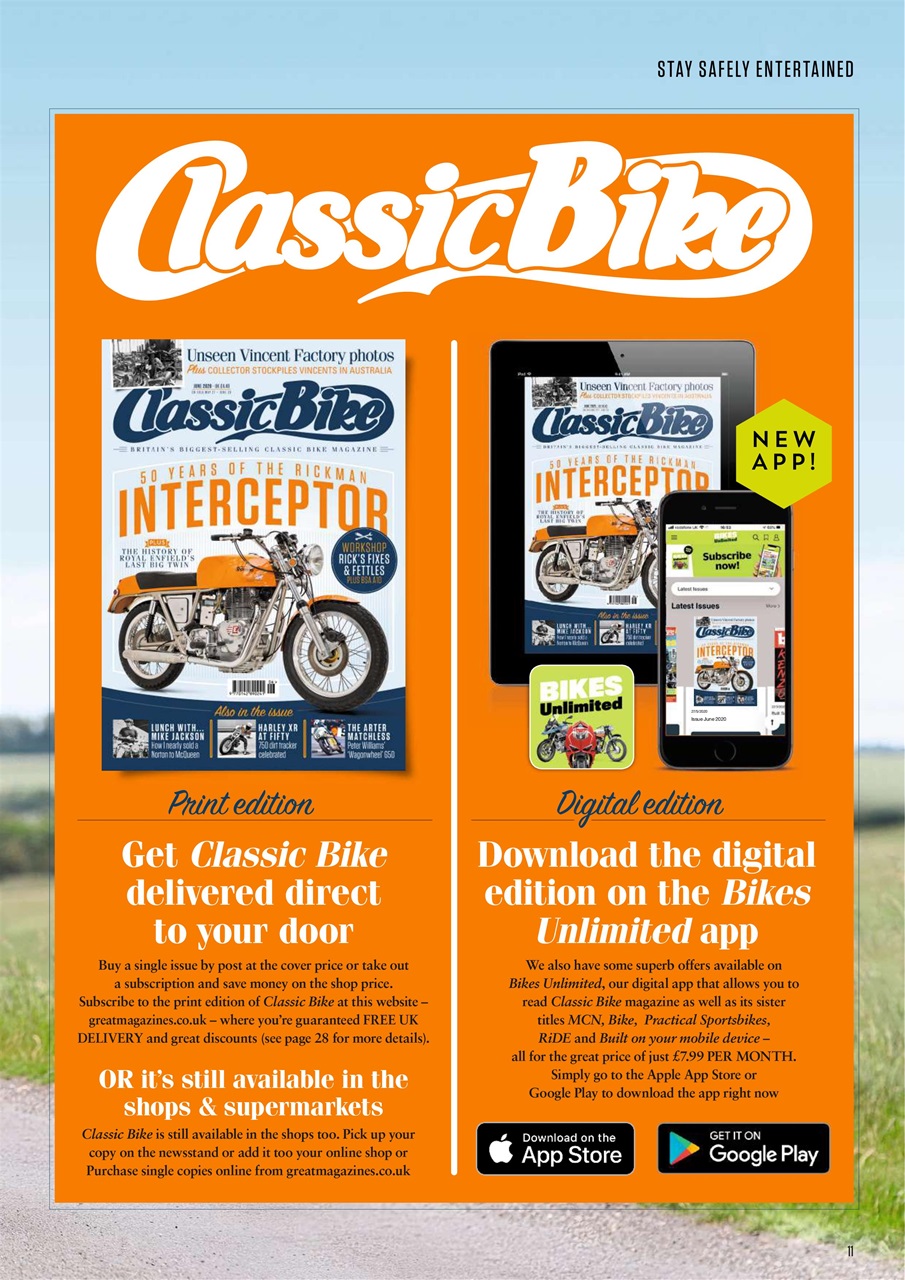 Classic Bike Preview Pages