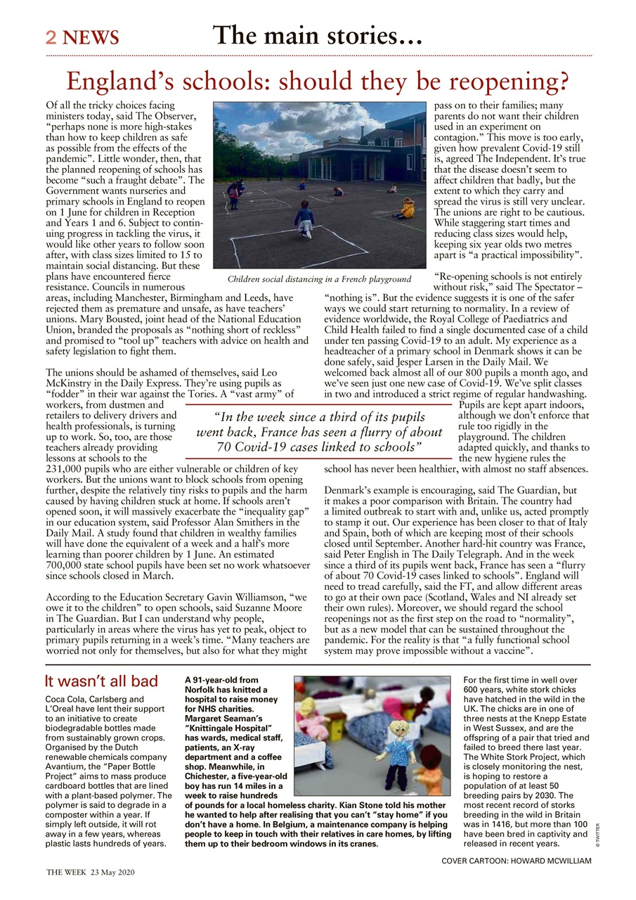 The Week Preview Pages