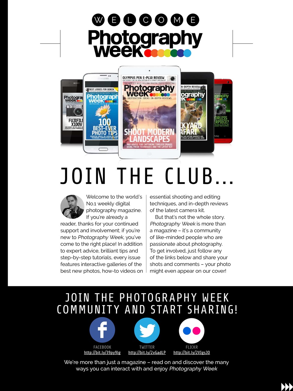 Photography Week Preview Pages