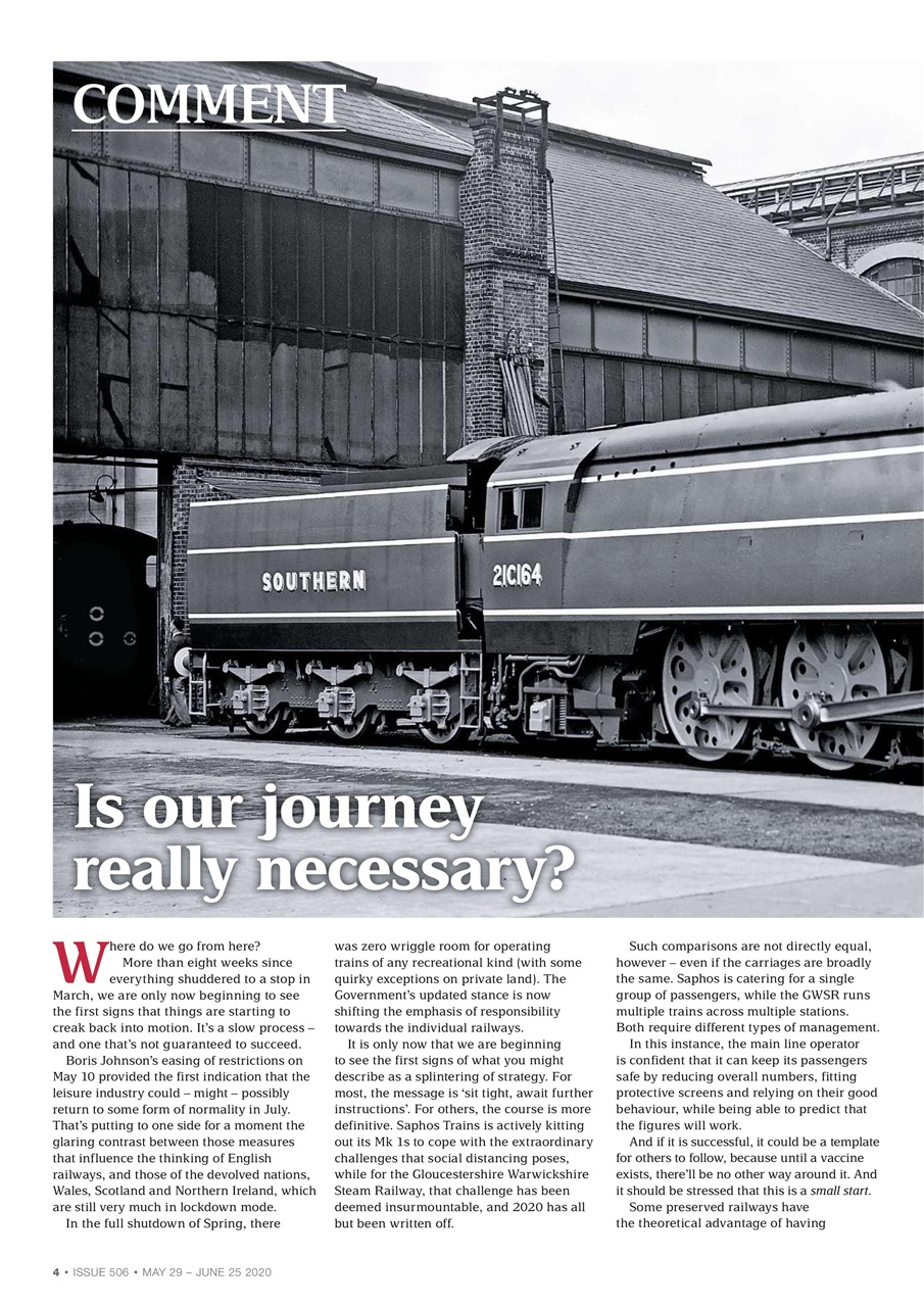 Steam Railway Preview Pages