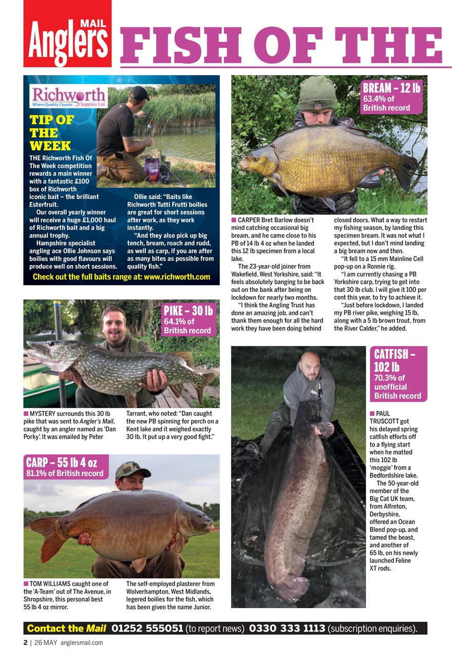 Anglers Mail Preview Pages