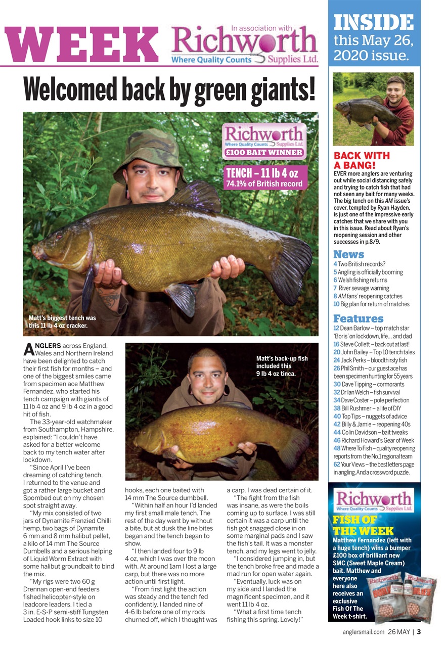 Anglers Mail Preview Pages