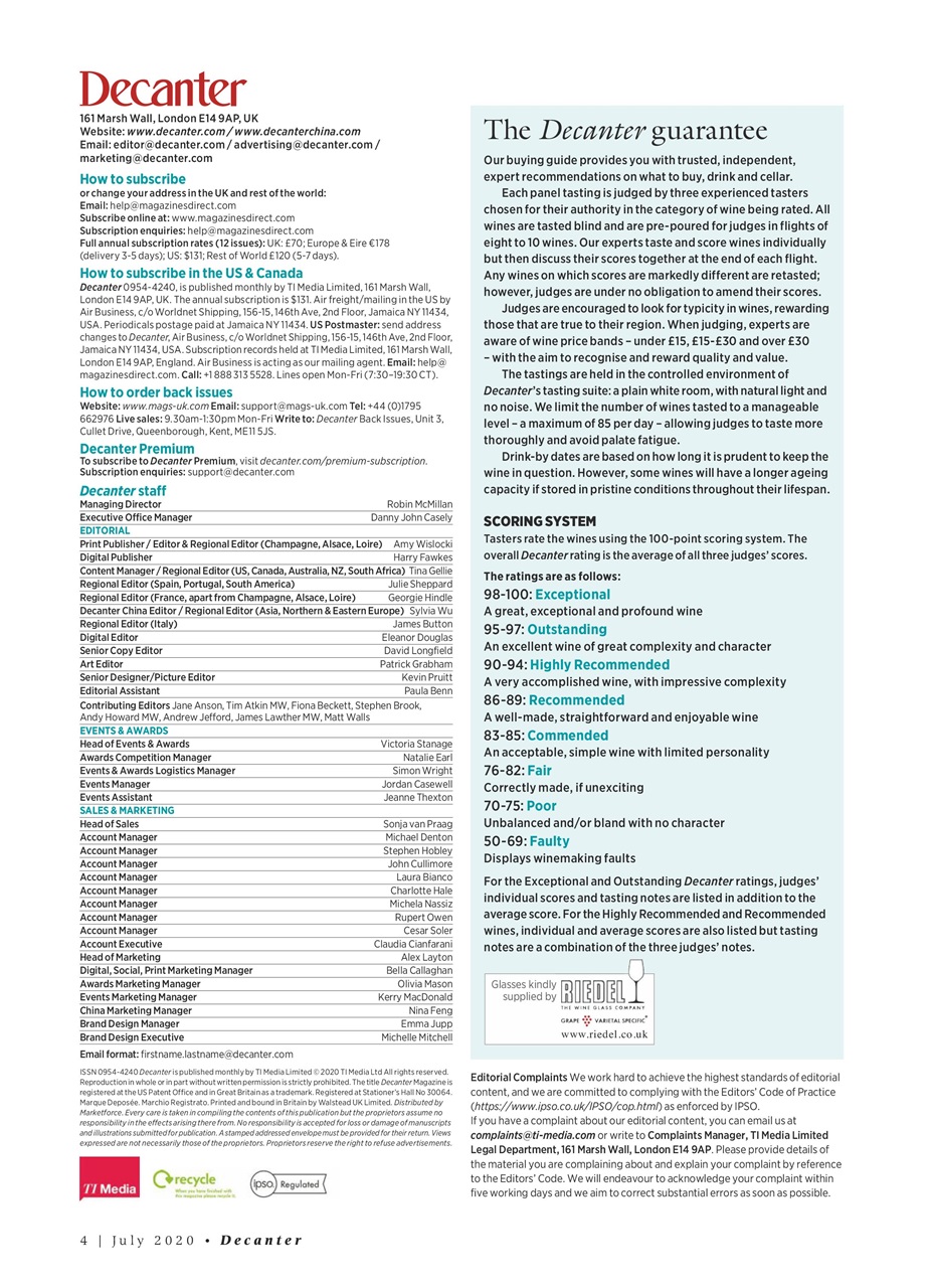 Decanter Preview Pages