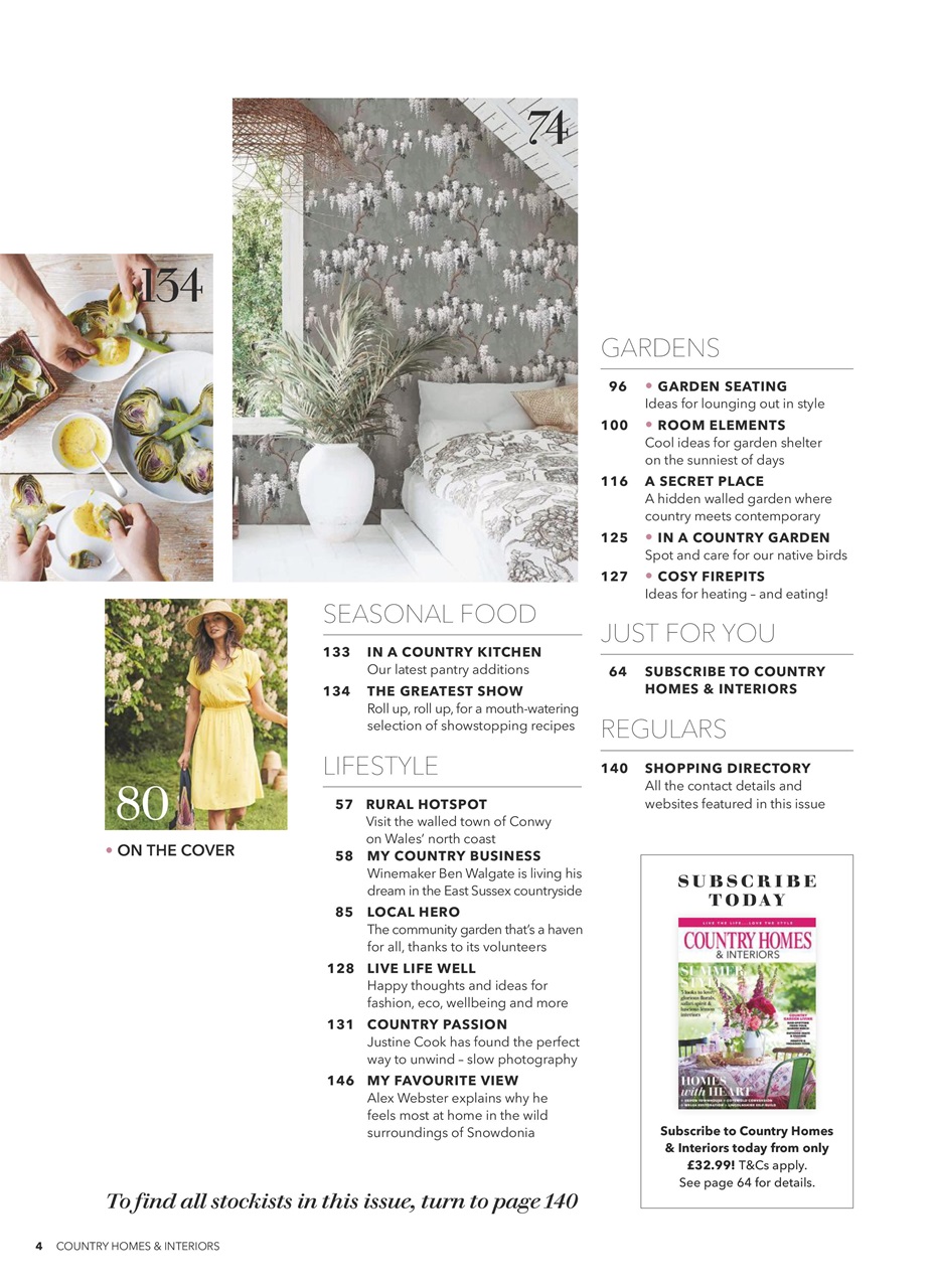 Country Homes & Interiors Preview Pages