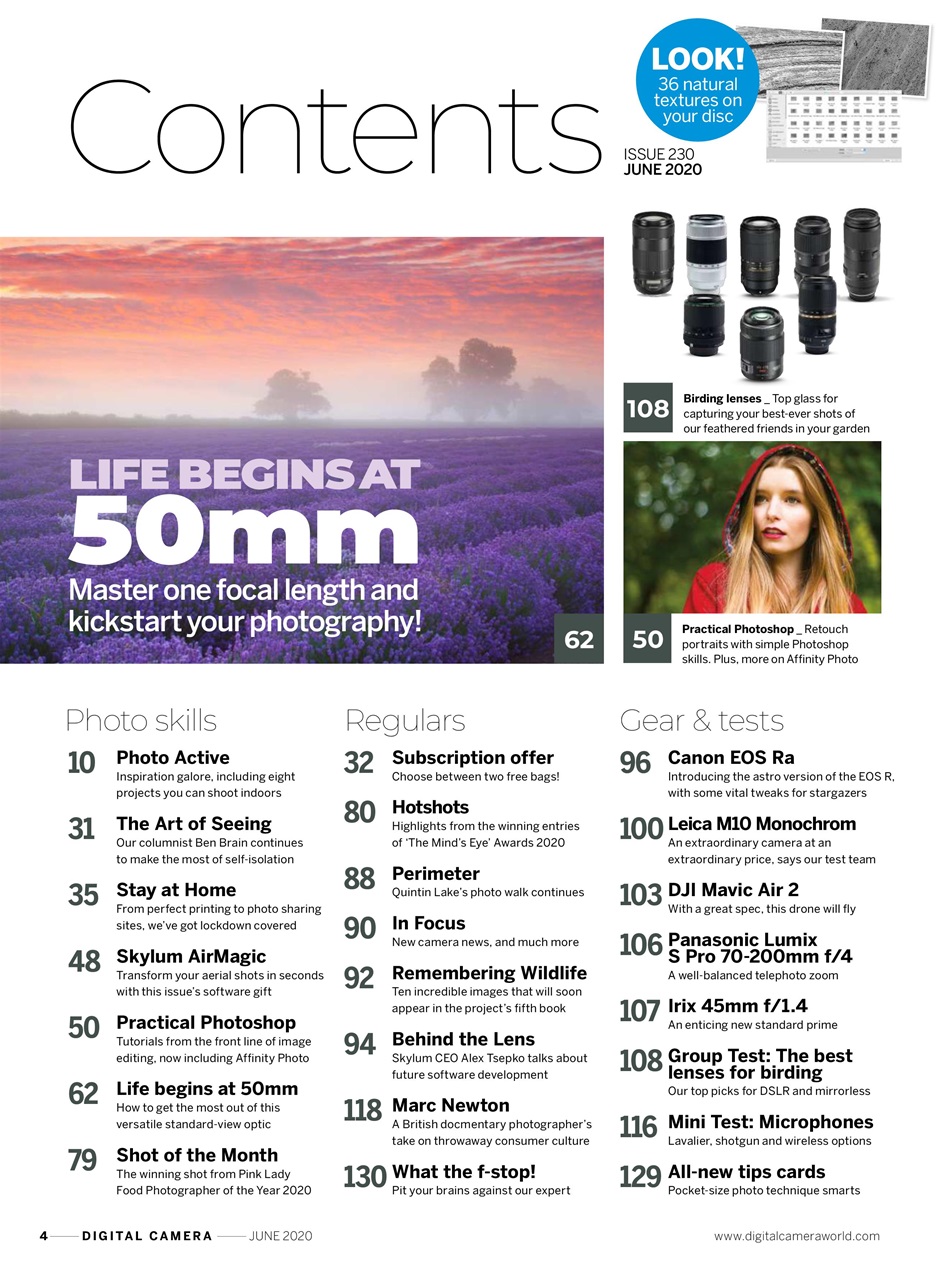 Digital Camera Magazine Preview Pages