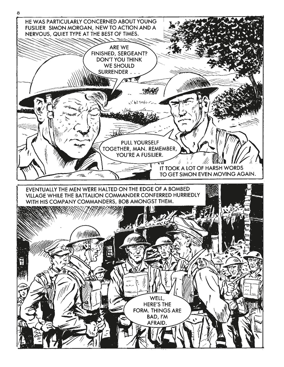 Commando Preview Pages