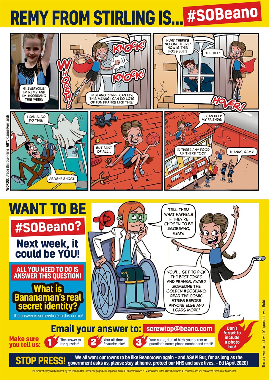 Beano Preview Pages
