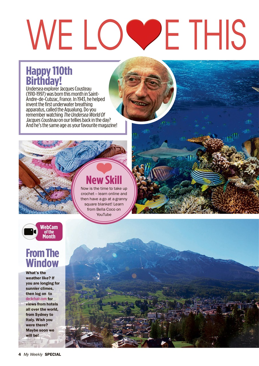 My Weekly Special Preview Pages